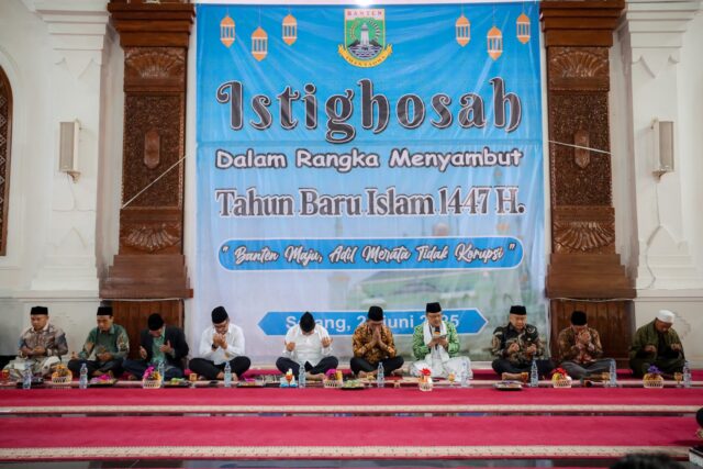 Sambut Tahun Baru 1447 H, Pemprov Banten Gelar Istighosah Bersama Masyarakat