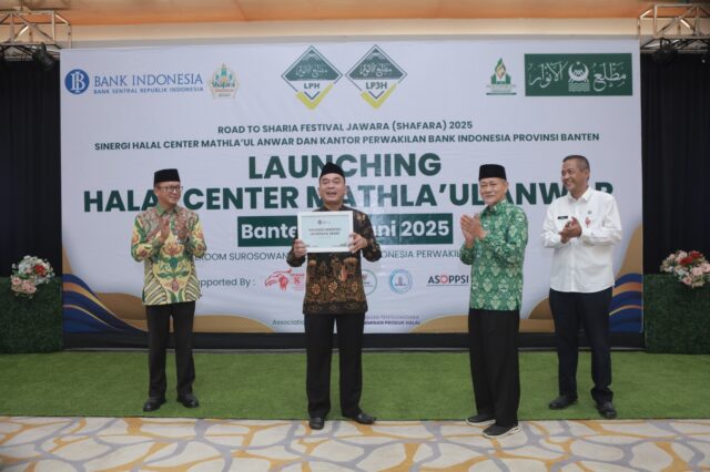 Halal Center Mathla’ul Anwar Diresmikan, Dorong Ekosistem Halal dan Inklusi Sosial di Banten