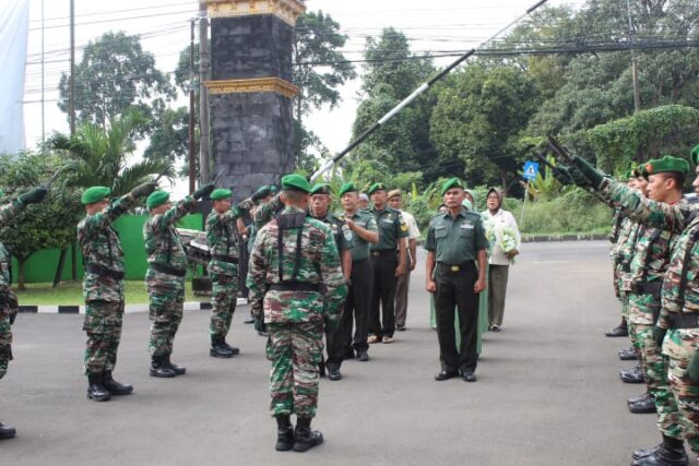 Kodim 0602/Serang Gelar Sangkur Pora, Lepas Anggota Pindah Satuan dan Wisuda Purnawira