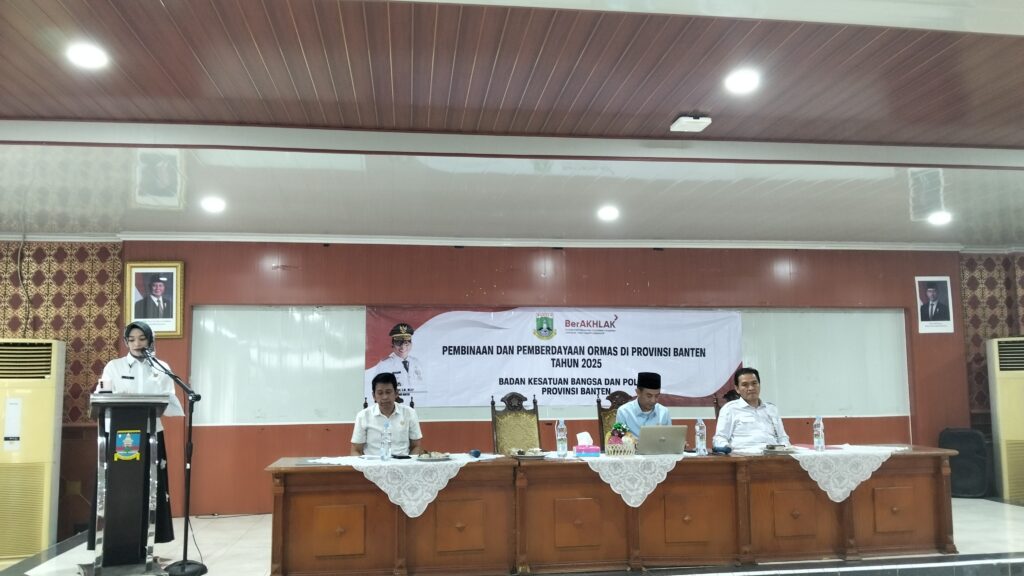 Gaungkan Tolak Aksi Premanisme, Kesbangpol Banten Dorong Ormas Jadi Mitra Pemerintah Gaungkan Tolak Aksi Premanisme, Kesbangpol Banten Dorong Ormas Jadi Mitra Pemerintah