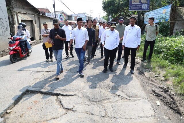 Gubernur Banten Percepat Perbaikan Jalan Rusak di Maja–Cisoka dan Citeras