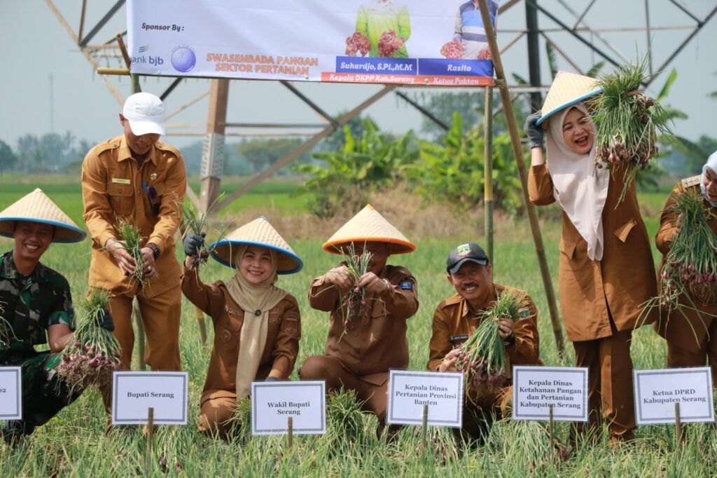 Ratu Zakiyah Launching Program Ratu Tani Wujudkan Swasembada Pangan