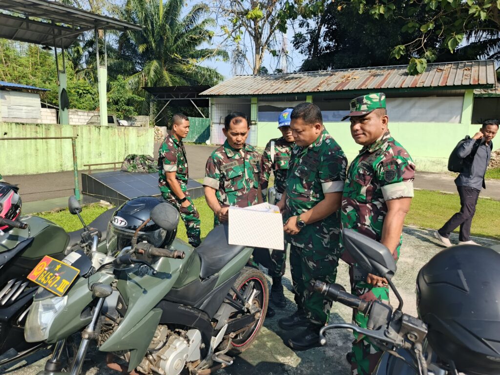 Kodim 0602/Serang Pastikan Kesiapan Operasional Lewat Pemeriksaan Kendaraan