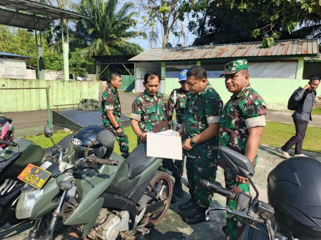 Kodim 0602/Serang Pastikan Kesiapan Operasional Lewat Pemeriksaan Kendaraan