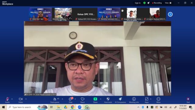 Buka Munas II PJS, Gubernur Lemhanas RI : Media Siber Punya Peran Strategis dalam Ketahanan Nasional