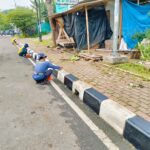 Pengecatan Trotoar Palima–Pakupatan Dinilai Asal-asalan