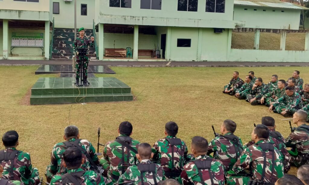 Dandim 0602/Serang Ingatkan Prajurit Jauhi Judol Dan Jaga Nama Baik TNI Dandim 0602/Serang Ingatkan Prajurit Jauhi Judol Dan Jaga Nama Baik TNI