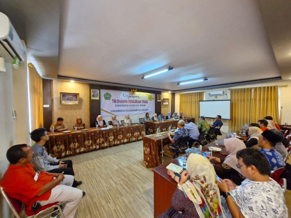 UNMA Banten dan UMJ Perkuat Sinergi Tri Dharma Perguruan Tinggi melalui Penandatanganan MoU UNMA Banten dan UMJ Perkuat Sinergi Tri Dharma Perguruan Tinggi melalui Penandatanganan MoU