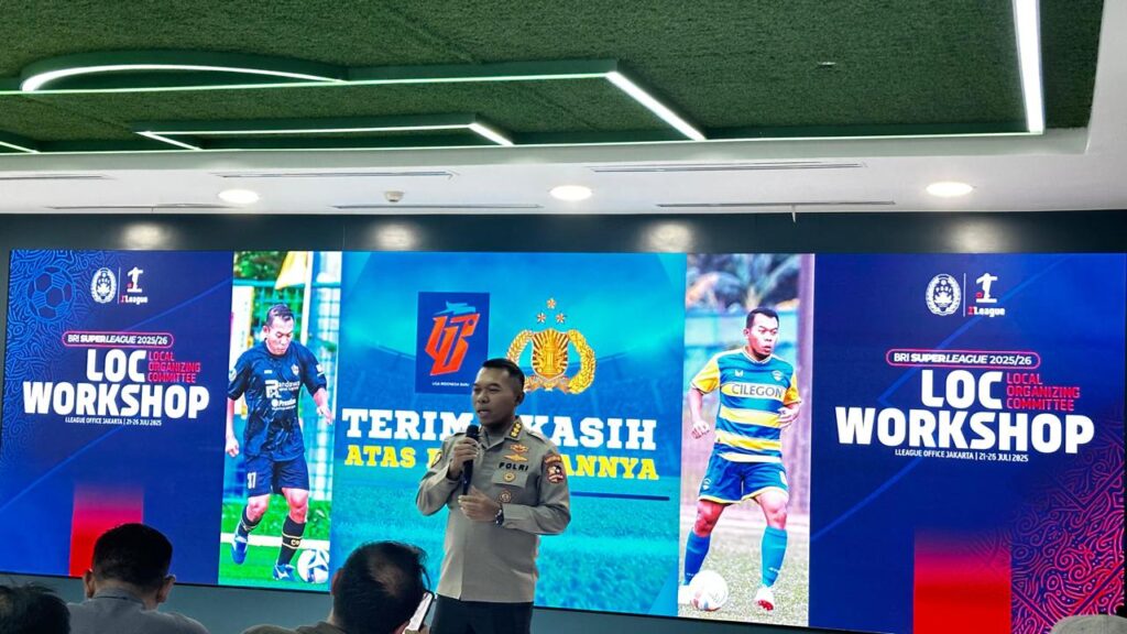 Baharkam Polri Beri Paparan Penilaian Risiko Keamanan Liga Super BRI Baharkam Polri Beri Paparan Penilaian Risiko Keamanan Liga Super BRI