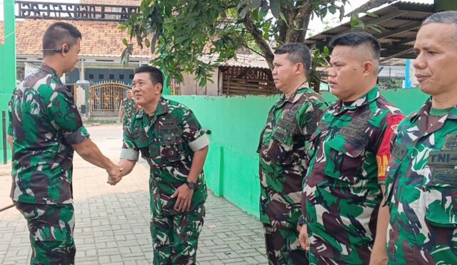 Dandim 0602/Serang Kunjungi Koramil Carenang, Tekankan Disiplin dan Loyalitas Babinsa