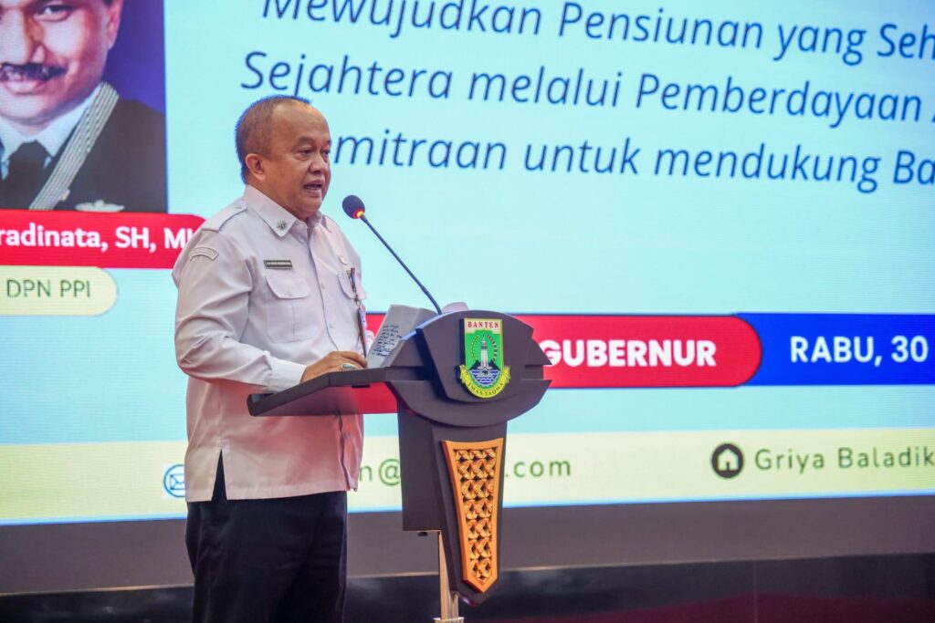 Buka Rakerda PPI Banten 2025, Andra Soni : Masa Pensiun Adalah Fase Baru Untuk Tetap Aktif dan Produktif Buka Rakerda PPI Banten 2025, Andra Soni : Masa Pensiun Adalah Fase Baru Untuk Tetap Aktif dan Produktif