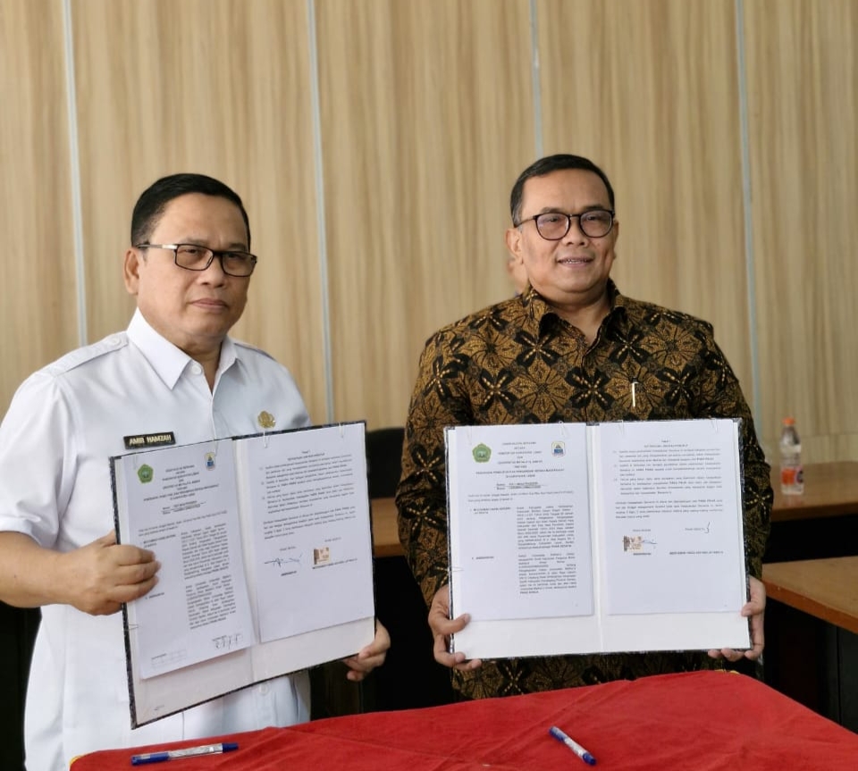 UNMA dan Pemkab Lebak Teken MoU Dukung Satu Desa Satu Sarjana UNMA dan Pemkab Lebak Teken MoU Dukung Satu Desa Satu Sarjana