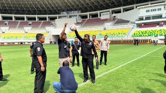 Baharkam Polri Lakukan Risk Assessment di Banten International Stadium