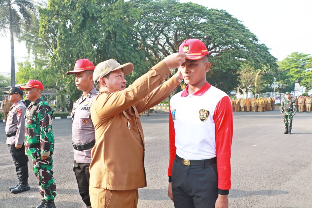 Buka Latihan Gabungan Paskibraka 2025, Wabup Najib Sampaikan Amanat Penting