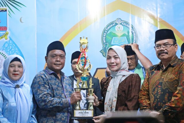 MTQ Tingkat Kecamatan Mancak, Ratu Zakiyah : Jadikan Alquran Pedoman Hidup
