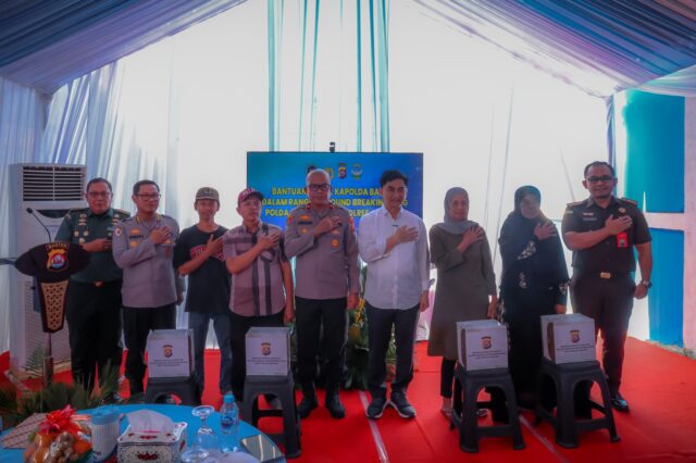 Wagub Banten Bersama Wakapolda Banten Ikuti Grounbreaking SPPG Serentak
