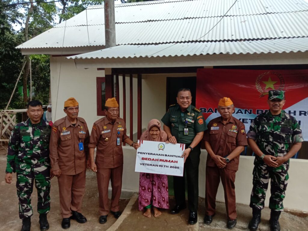 Wujud Kepedulian di Hari Veteran, Kemenhan Renovasi Rumah Purnawirawan di Banten Wujud Kepedulian di Hari Veteran, Kemenhan Renovasi Rumah Purnawirawan di Banten