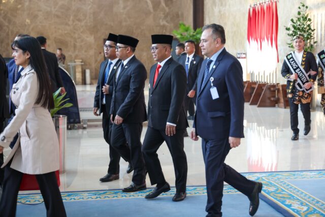 Andra Soni Dampingi Mendag Sambut Presiden Peru Dina Boluarte