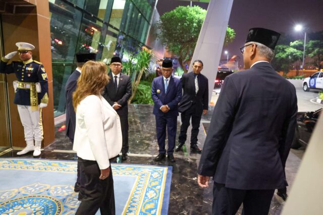 Andra Soni Dampingi Mendag Antar Pulang Presiden Peru Dina Boluarte
