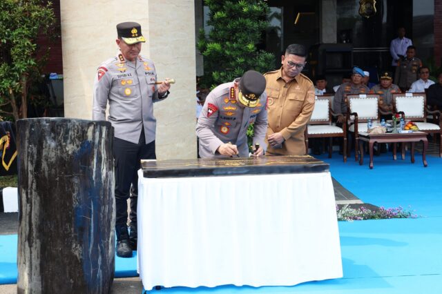 Andra Soni Dampingi Kapolri Kunjungan Kerja Ke Polda Banten