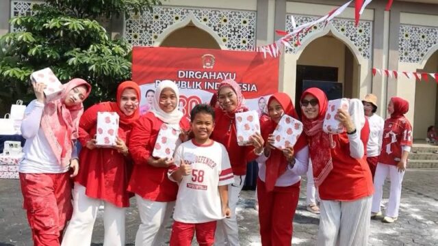 Bhayangkari Serang Gelar Lomba Meriahkan HUT ke-80 RI di Mapolres