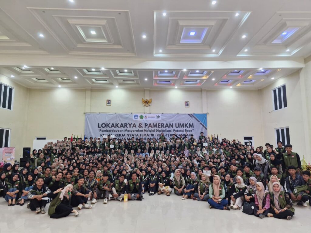 Semarak Lokakarya KKN UNMA Banten 2025, UMKM dan Desa Go Digital Semarak Lokakarya KKN UNMA Banten 2025, UMKM dan Desa Go Digital