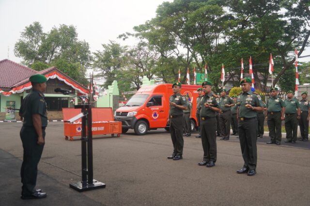 Danrem 064/MY Serahkan Bantuan BNPB : Sinergi Kuat untuk Kesiapsiagaan TNI dan Rakyat Banten