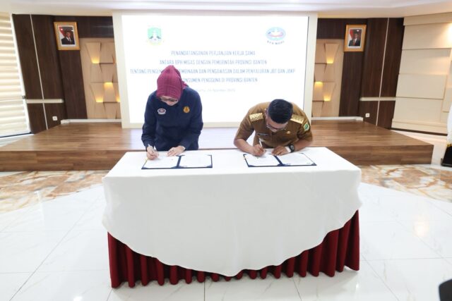 Perkuat Distribusi BBM Subsidi, Andra Soni Sepakati Kerjasama Dengan BPH Migas