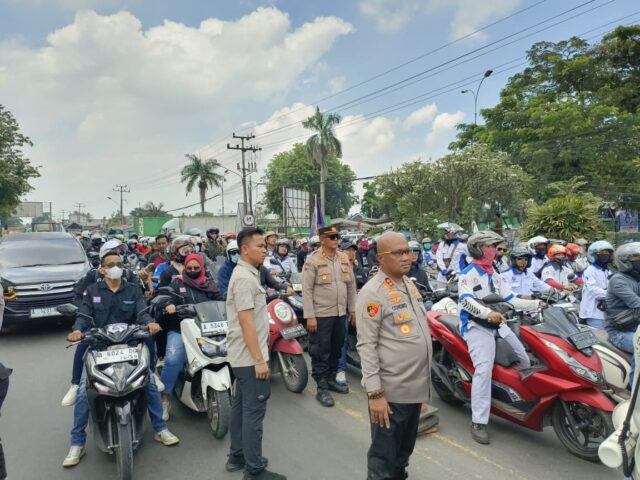 Kapolres Serang Imbau Buruh Sampaikan Aspirasi Secara Tertib