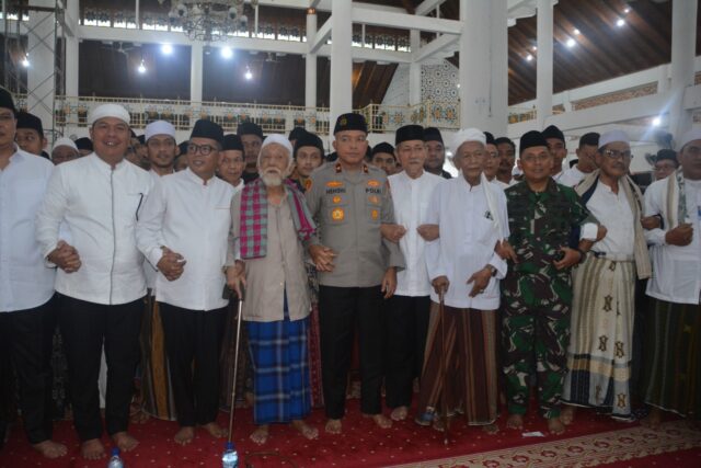Danrem 064/MY Hadiri Istighosah, Pemprov Banten, Doa untuk Persatuan dan Kesatuan Bangsa