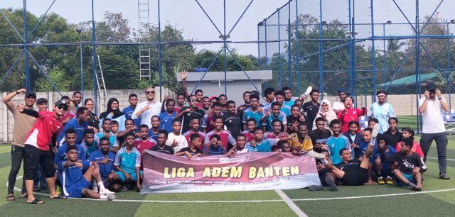 Pelajar ADEM Banten Asal Papua Meriahkan HUT ke-80 RI dengan Baksos dan Mini Soccer