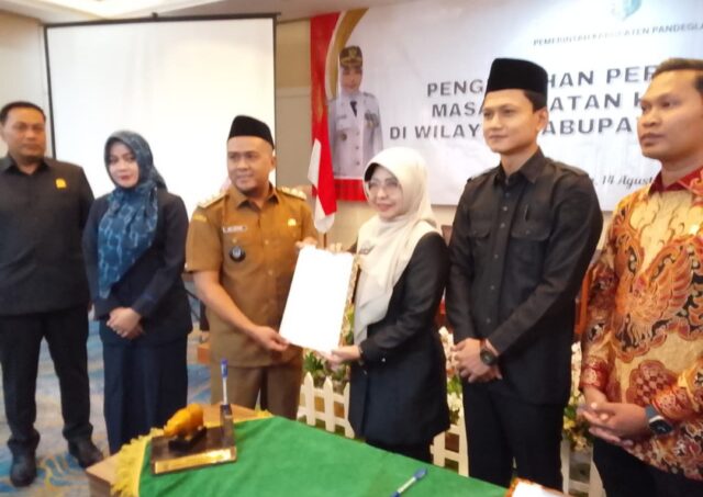 Sebanyak 102 Kades di Pandeglang Resmi Dikukuhkan, Bupati Pandeglang: Mari Bersinergi dan Berkolaborasi