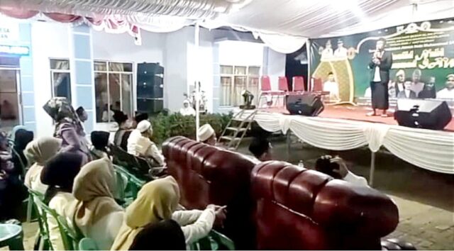 Pemdes Pagelaran Peringati Maulid Nabi Muhammad S.A.W 1447 Hijriah, 5 Da’i Lokal Dihadirkan Berikan Tausiah