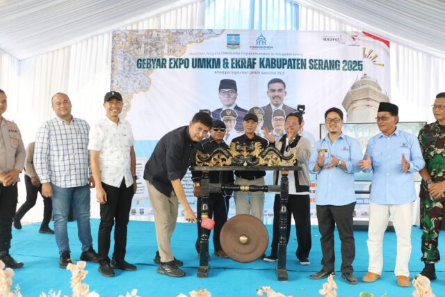 Gebyar Expo UMKM dan Ekraf Kabupaten Serang, Sekda Zaldi Sampaikan Tiga Pesan Ini