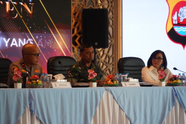 Rakor Forkopimda Pasca Unjuk Rasa, Danrem 064/MY: Keamanan Banten Tanggung Jawab Kolektif