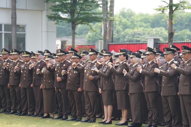Kejati Banten Gelar Upacara Hari Lahir Kejaksaan ke-80