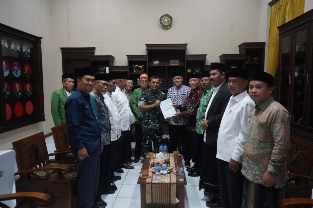 Danrem 064/MY Gandeng Ulama Jaga Kondusivitas Banten