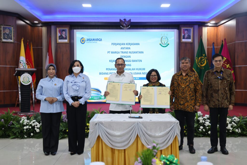 Kejati Banten dan Tiga Badan Usaha Jalan Tol Perkuat Sinergi Hukum