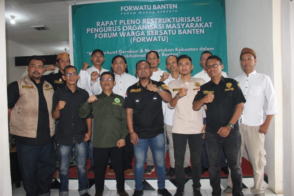 FORWATU Banten Restrukturisasi Pengurus, Tambah Wakil Ketua dan Dewan Pakar