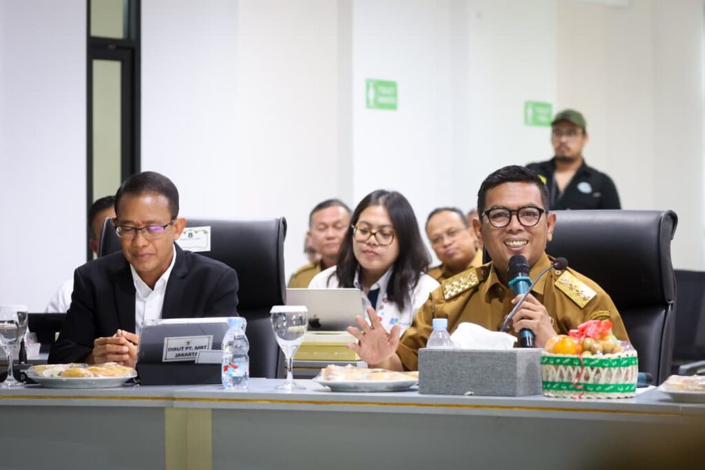 Andra Soni Gelar Rakor Pembangunan MRT di Wilayah Provinsi Banten