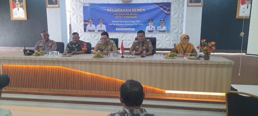 Sosialisasi TBC di Benda, Pemerintah Gandeng Masyarakat dan Pengusaha