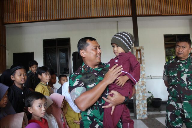 Korem 064/MY Gelar Santunan Anak Yatim Piatu, Teguhkan Kepedulian dan Teladani Akhlak Nabi Muhammad SAW