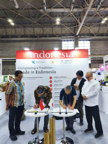 Go Internasional, Pengusaha Banten MoU Ekspor Bambu Rp26 Miliar di Osaka Expo