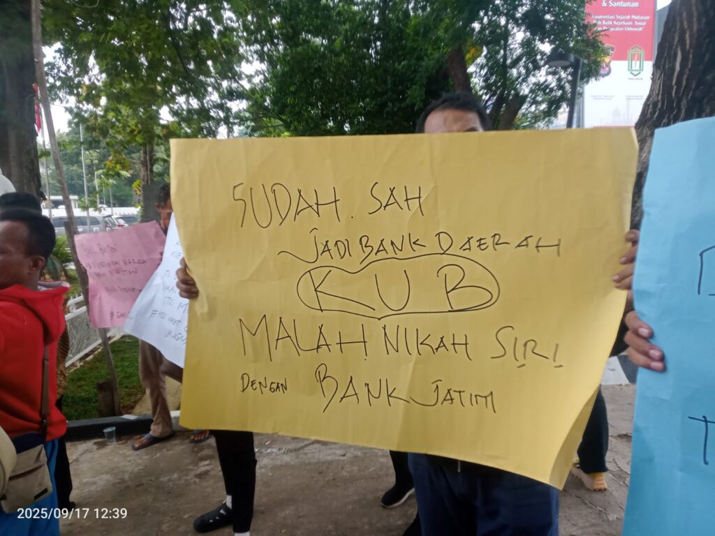 Koar Tuntut Transparansi Kredit Macet Senilai Rp247 Miliar di Bank Banten