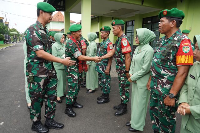 Kunker ke Kodim Serang, Danrem 064/MY Tekankan Loyalitas dan Ketahanan Pangan
