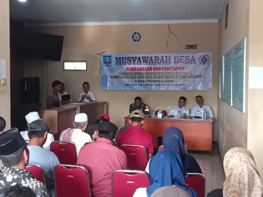 RKPDes 2026 Disepakati, Warga Penggalang Dorong Pemerataan Pembangunan