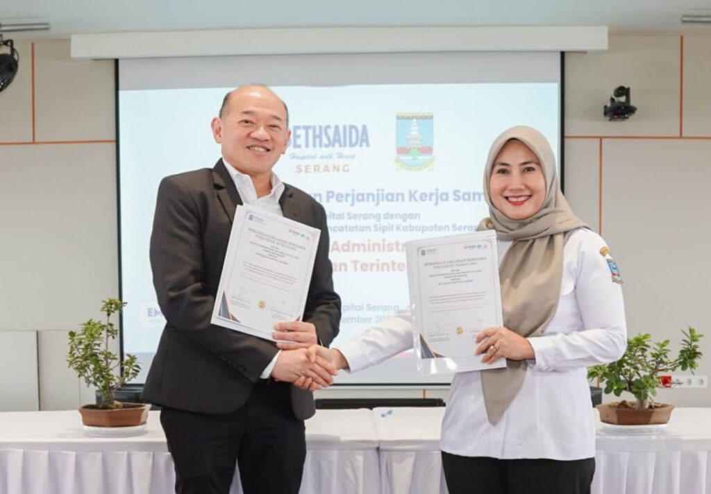 Inovasi Balung Anak, Disdukcapil Kabupaten Serang dan RS Bethsaida Hospital Teken PKS Inovasi Balung Anak, Disdukcapil Kabupaten Serang dan RS Bethsaida Hospital Teken PKS