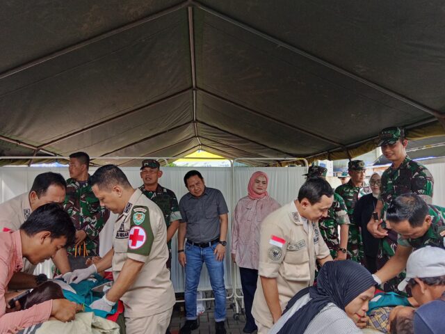 Jelang HUT TNI Ke 80, Kodim Serang Gelar Baksos di Kota Serang