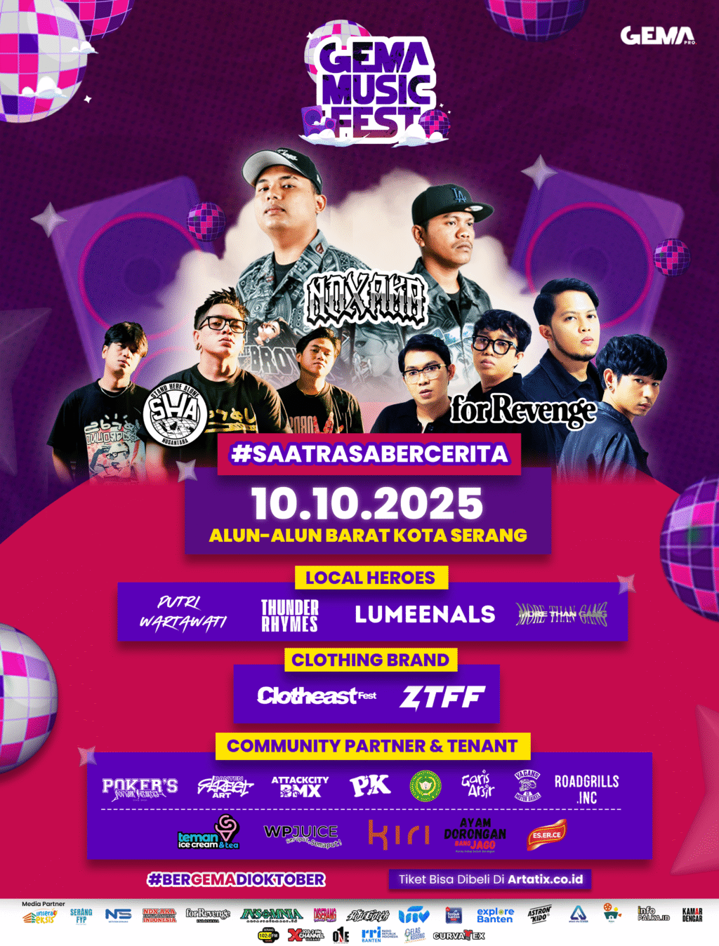 Gema Music Fest 2025: Panggung Kolektif Energi Muda dari Banten untuk Indonesia Gema Music Fest 2025: Panggung Kolektif Energi Muda dari Banten untuk Indonesia