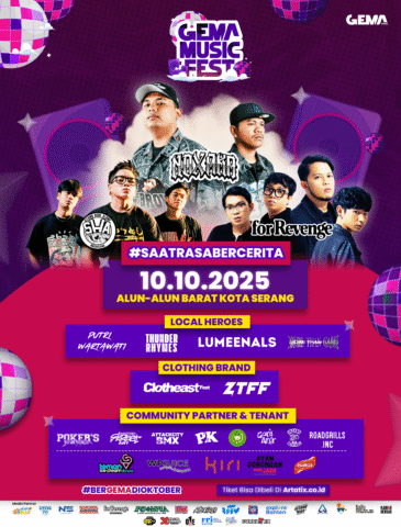 Gema Music Fest 2025: Panggung Kolektif Energi Muda dari Banten untuk Indonesia